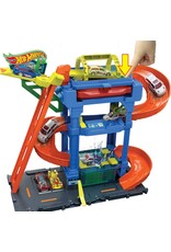 HOT WHEELS MTL HTN80 HOTWHEELS CITY TUNNEL TWIST CAR WASH