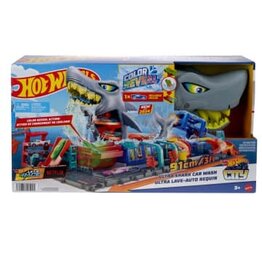 HOT WHEELS MTL HTN82 HOT WHEELS CITY ULTRA SHARK CAR WASH