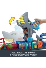 HOT WHEELS MTL HTN82 HOT WHEELS CITY ULTRA SHARK CAR WASH