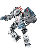 IMXIMM6822 MECHA BUILDING BLOCK SET GREY 965PCS