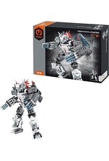 IMXIMM6822 MECHA BUILDING BLOCK SET GREY 965PCS