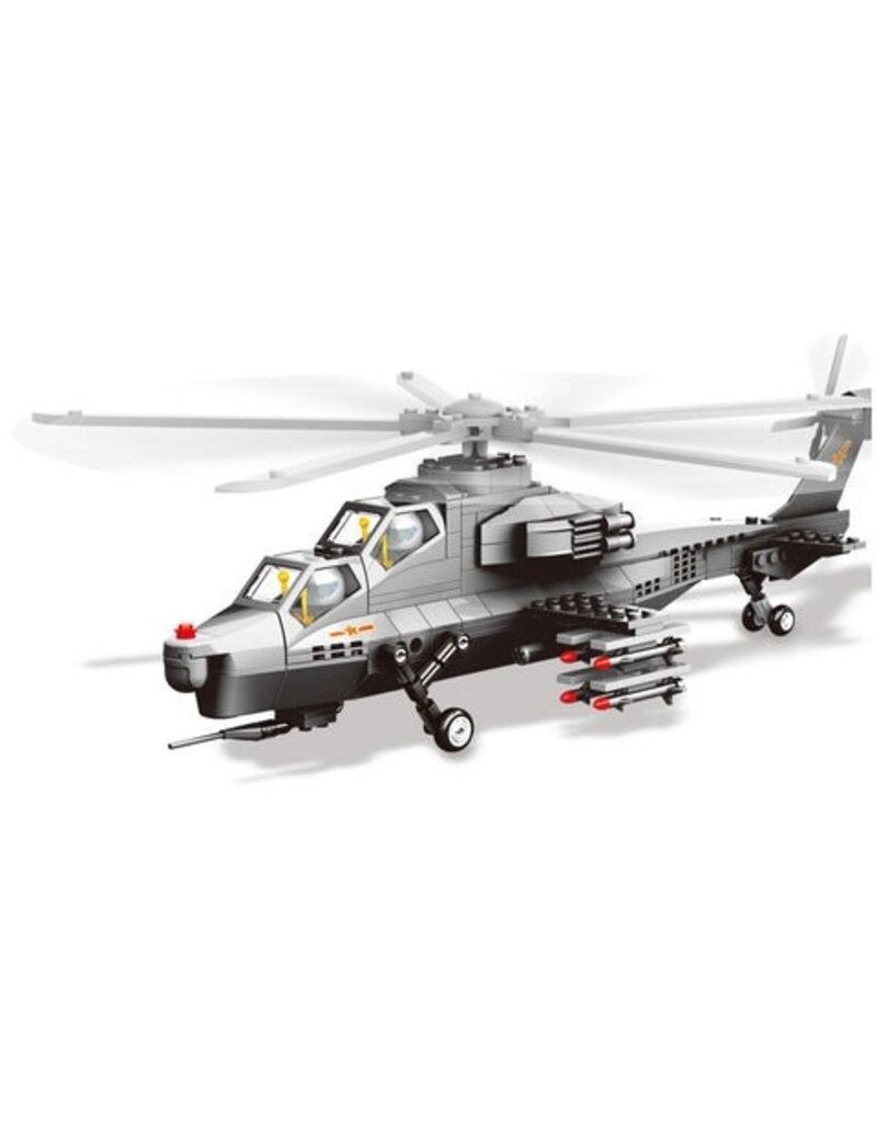 WANGE WAG4002 WZ-10 FIERY THUNDERBOLT 264 PCS