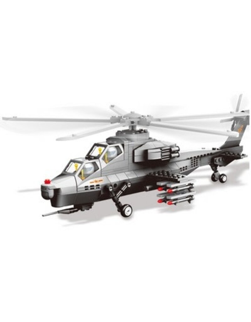WANGE WAG4002 WZ-10 FIERY THUNDERBOLT 264 PCS
