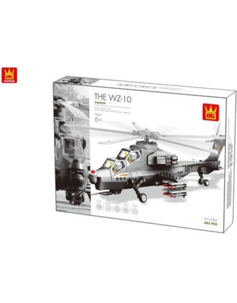 WANGE WAG4002 WZ-10 FIERY THUNDERBOLT 264 PCS