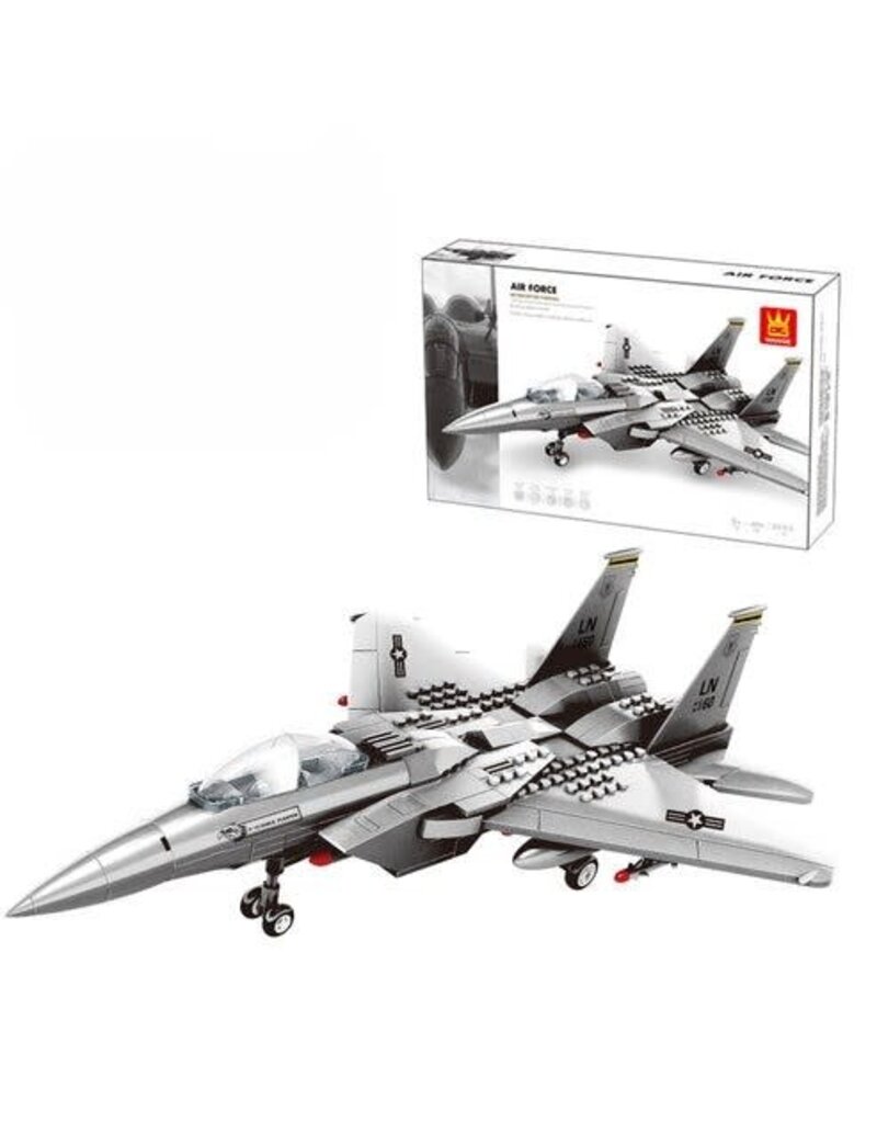 WANGE WAG4004 F-15 EAGLE FIGHTER 223 PCS