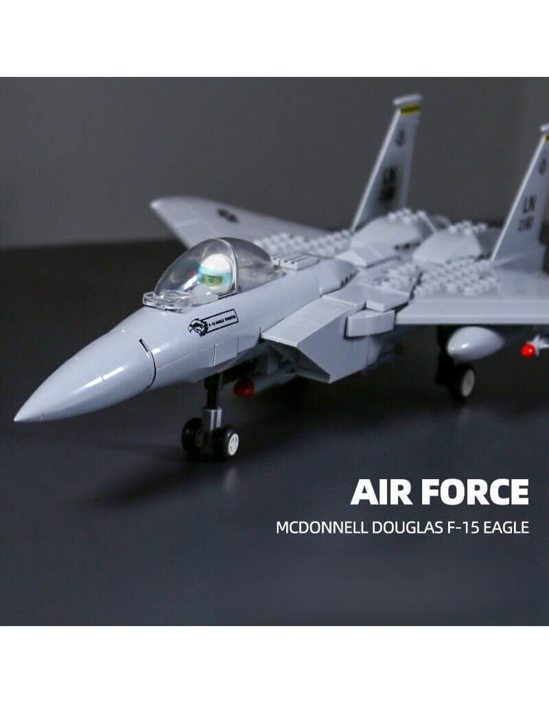 WANGE WAG4004 F-15 EAGLE FIGHTER 223 PCS