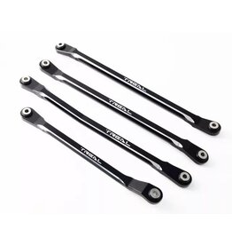 TREAL TRLX0034LXUCD SCX6 UPPER LINK SET: BLACK (4)