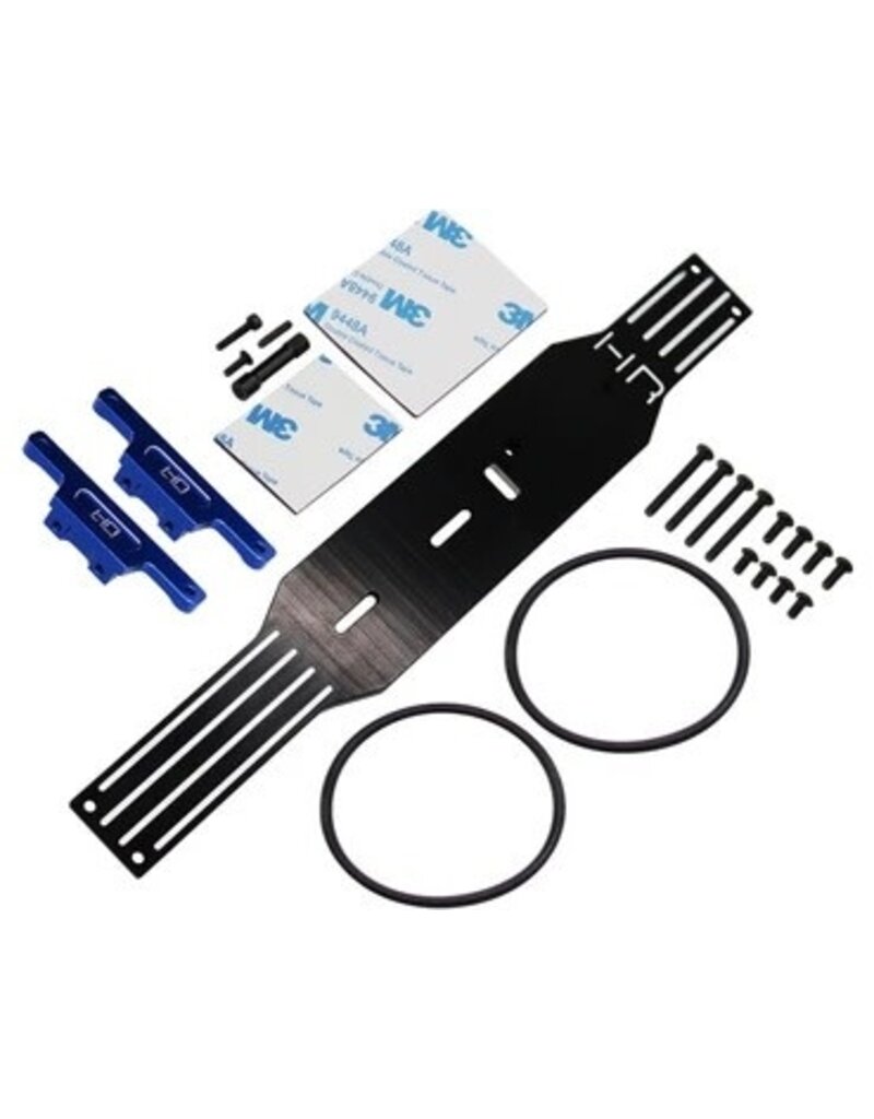 HOT RACING HRAMMX14M01 6061 SHOCK TOWER CHASSIS BRACE FOR TRAXXAS MINI MAXX