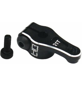 HOT RACING HRAMTT48LHV CNC 21T CLAMPING SERVO ARM FOR LOSI MINI-T-B 2.0 DRAG