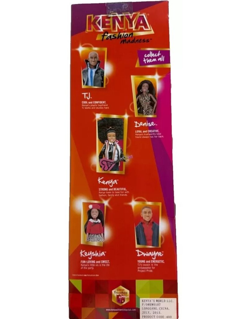 MATTEL 173 KENYA DOLL-LEOPARD