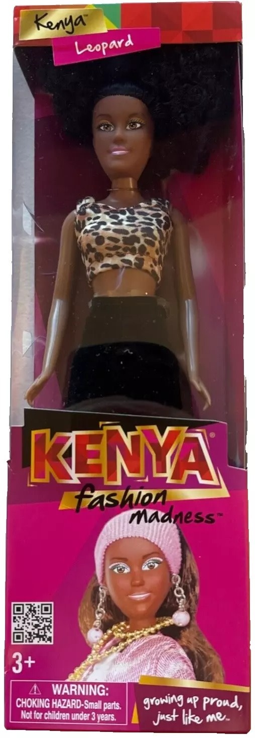 173 KENYA DOLL-LEOPARD