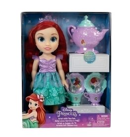 JAKKS PACIFIC 21272 DISNEY PRINCESS ARIEL DOLL WITH TEA SET