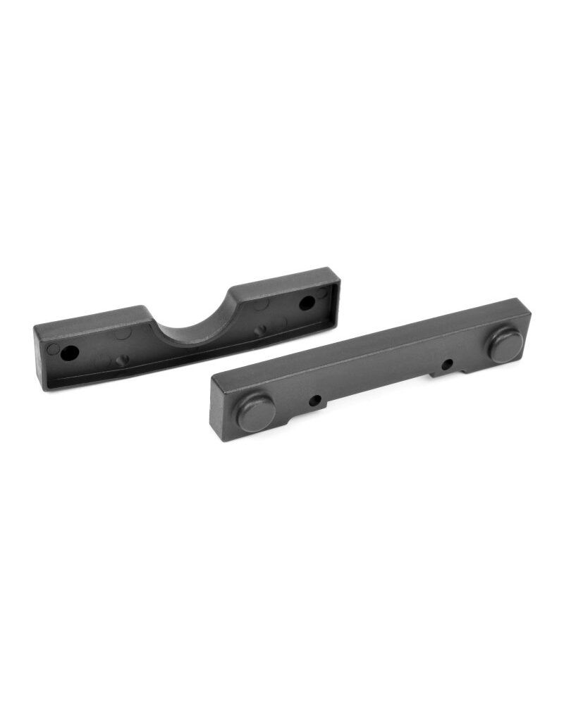 TEAM CORALLY COR00180-052 SUSPENSION ARM MOUNT - REAR - COMPOSITE - 1 SET: DEMENTOR, KRONOS, PYTHON, SHOGUN