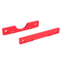 TEAM CORALLY COR00180-238 SUSPENSION ARM MOUNT - REAR - ALUMINUM - 1 SET: DEMENTOR, KRONOS, PYTHON, SHOGUN