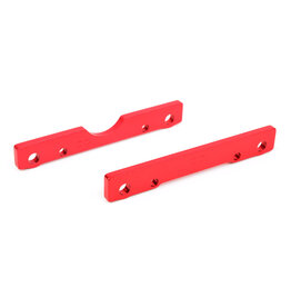TEAM CORALLY COR00180-240 SUSPENSION ARM MOUNT - FRONT - ALUMINUM - 1 SET: DEMENTOR, KRONOS, PYTHON, SHOGUN