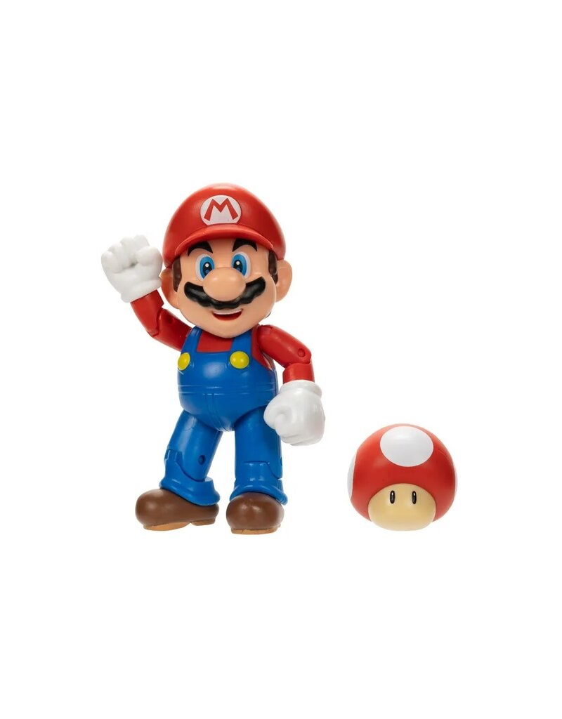 SUPER MARIO 41542 SUPER MARIO ACTION FIGURE WITH SUPER MUSHROOM