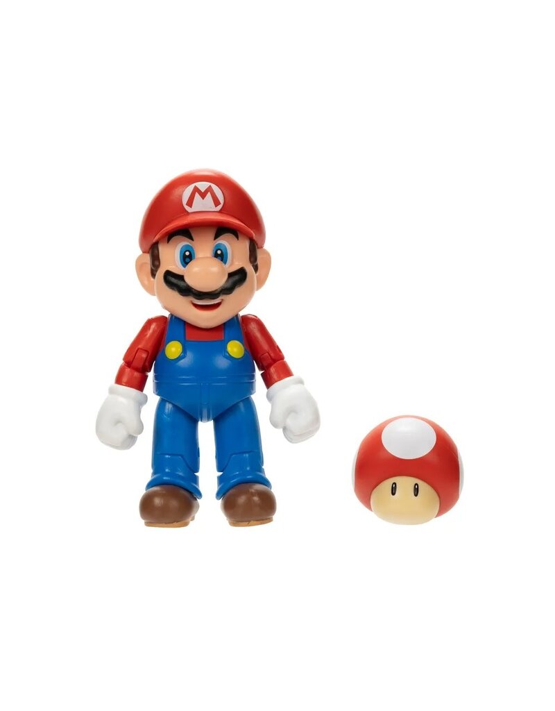 SUPER MARIO 41542 SUPER MARIO ACTION FIGURE WITH SUPER MUSHROOM