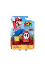 JAKKS PACIFIC 42002 SUPER MARIO SHY GUY MASKACHE ACTION FIGURE