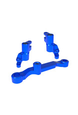 TRAXXAS TRA10743-BLUE STEERING BELLCRANKS ALUM BLUE