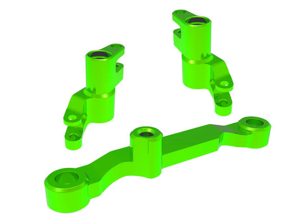 TRA10743-GRN STEERING BELLCRANKS ALUM GRN