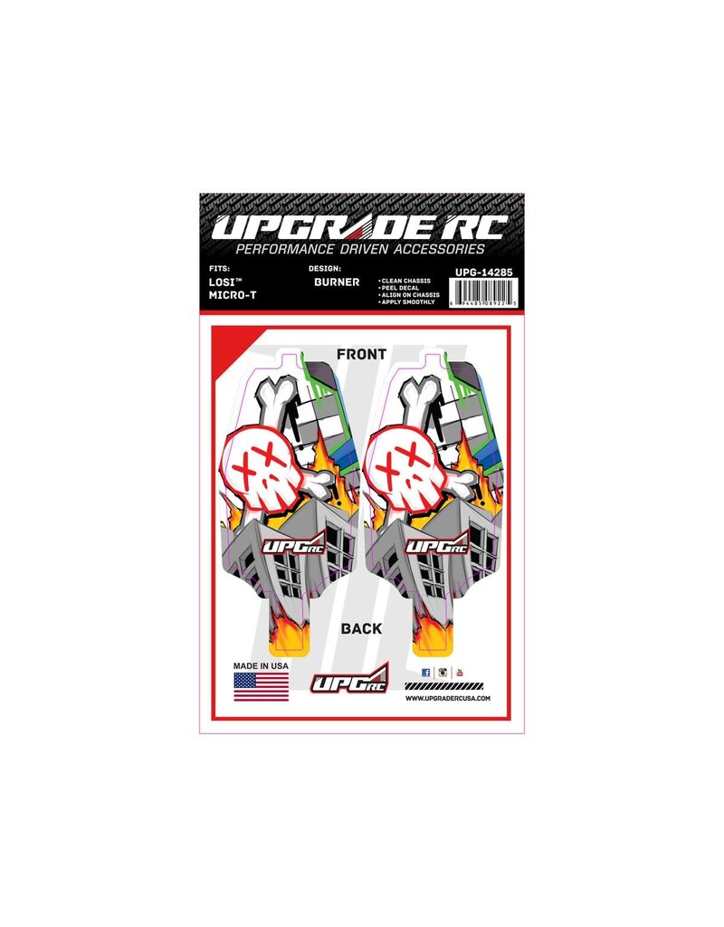 UPGRADE RC UPG-14285 CHASSIS PROTECTOR FOR LOSI® MICRO-T (BURNER) (2)