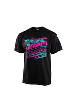 JCONCEPTS JCO5279XXL  "RETRO" T-SHIRT (PINK/TEAL) (2XL)