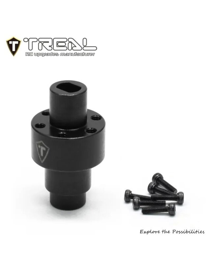 TREAL TRLX0048883Z5 AXIAL SCX10 HEAVY DUTY STEEL AXLE GEAR SHAFT SPOOL LOCKER