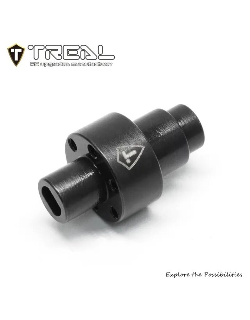 TREAL TRLX0048883Z5 AXIAL SCX10 HEAVY DUTY STEEL AXLE GEAR SHAFT SPOOL LOCKER