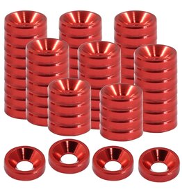 M3 CONCENTRIC WASHERS: RED (60)