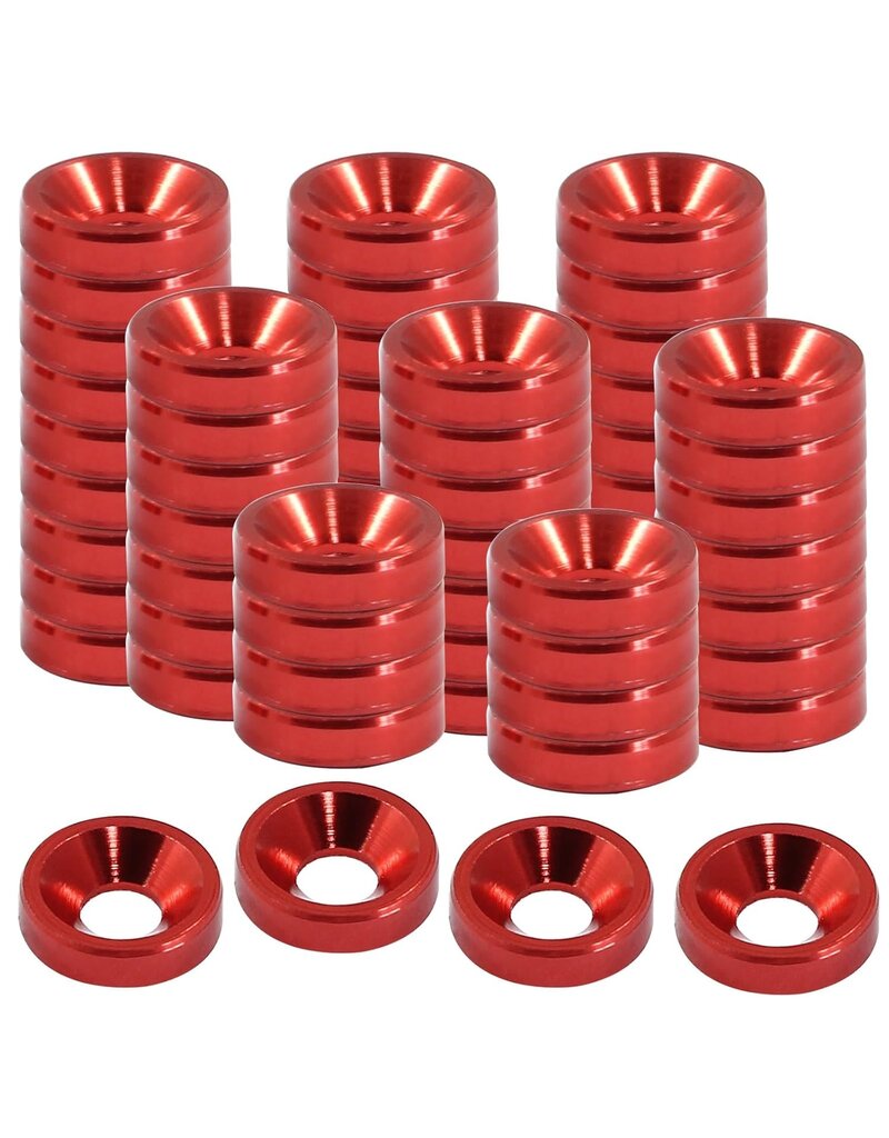 M3 CONCENTRIC WASHERS: RED (60)