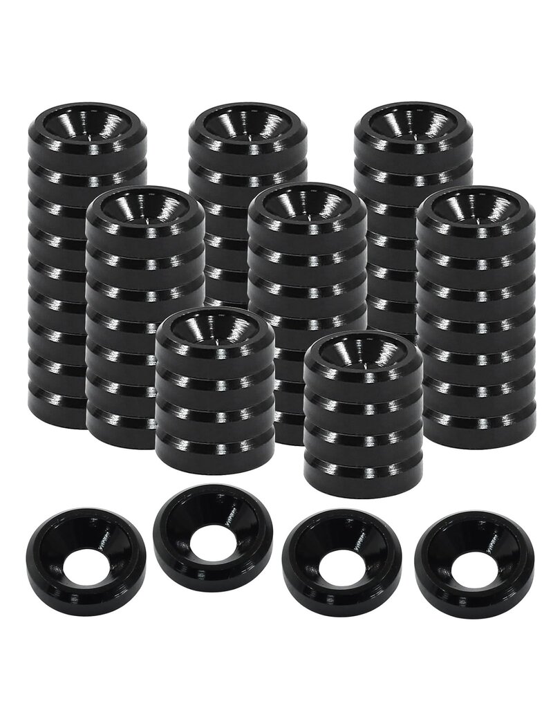 M3 CONCENTRIC WASHERS: BLACK (60)
