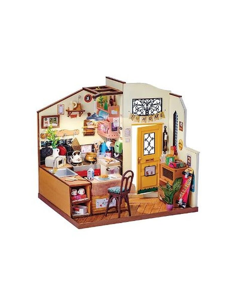 ROBOTIME ROEDG159 ROLIFE COZY KITCHEN DIY MINIATURE HOUSE KIT