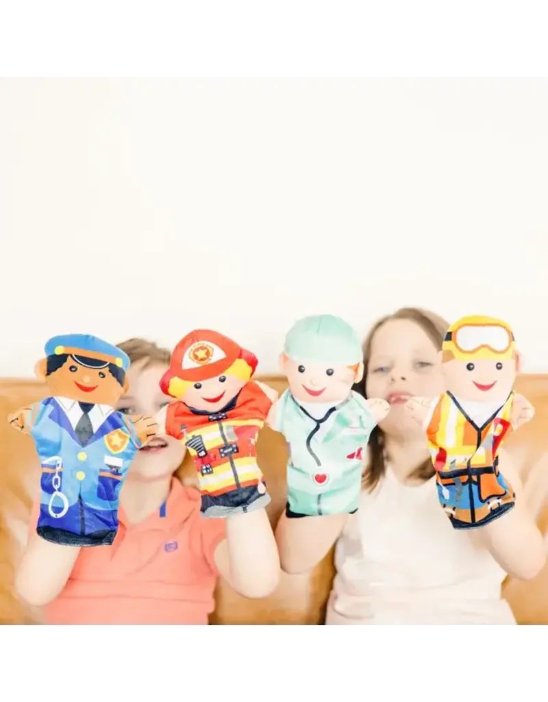 MELISSA & DOUG MD9086 JOLLY HELPERS HAND PUPPETS