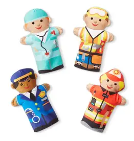 MELISSA & DOUG MD9086 JOLLY HELPERS HAND PUPPETS