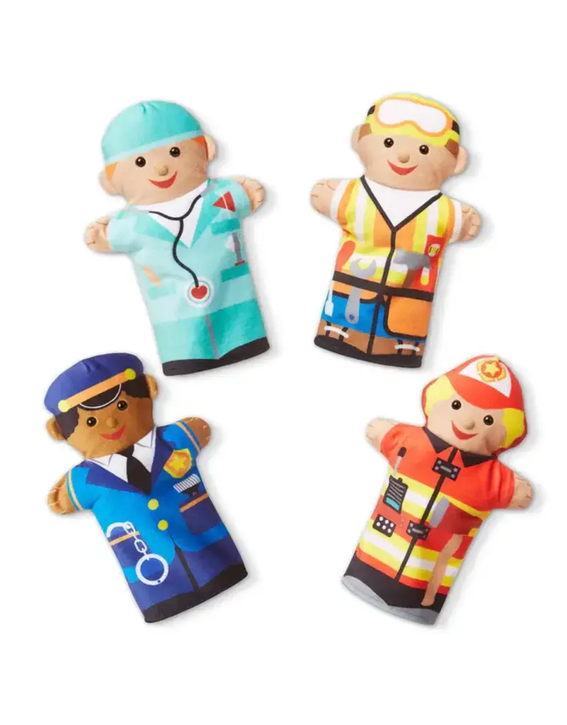 MELISSA & DOUG MD9086 JOLLY HELPERS HAND PUPPETS