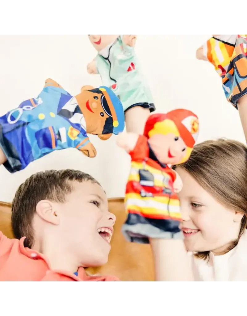MELISSA & DOUG MD9086 JOLLY HELPERS HAND PUPPETS