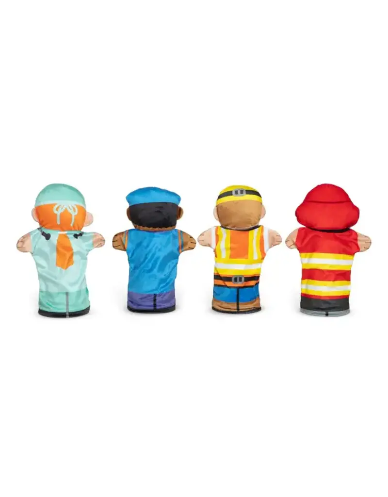 MELISSA & DOUG MD9086 JOLLY HELPERS HAND PUPPETS