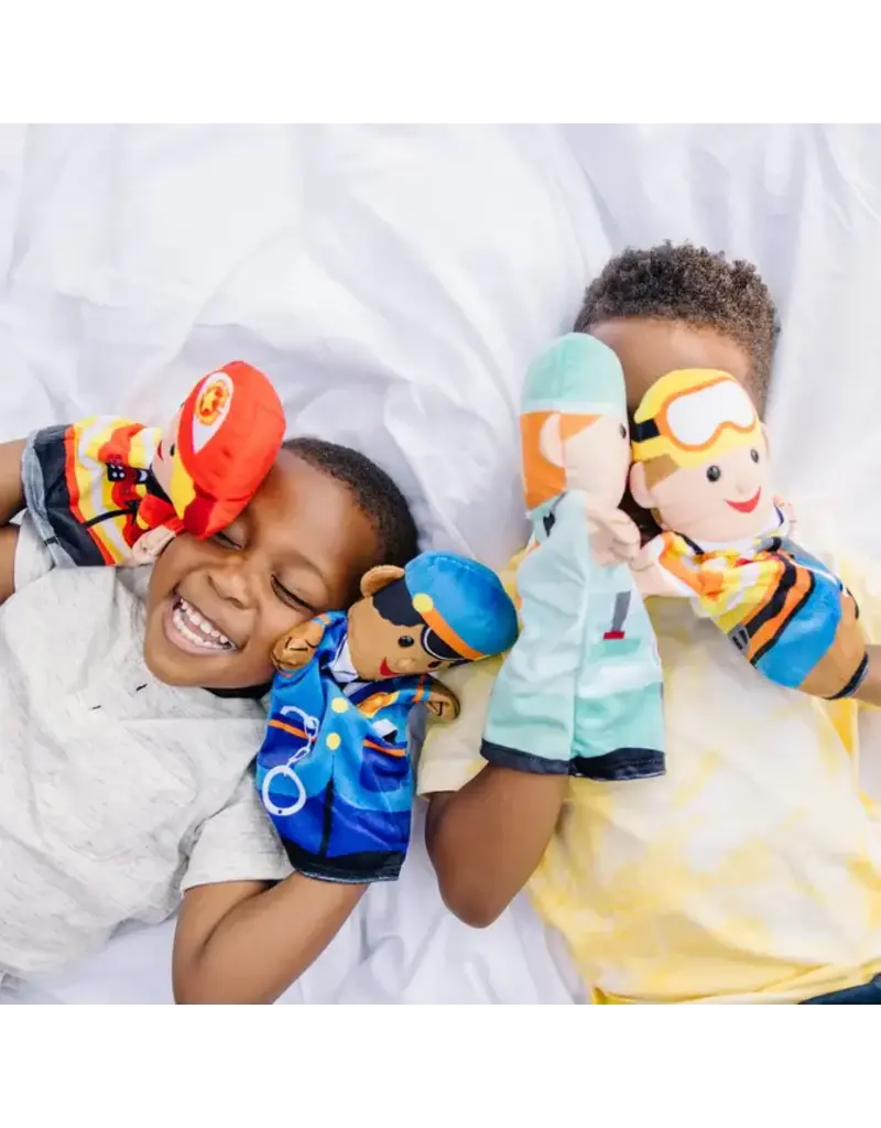 MELISSA & DOUG MD9086 JOLLY HELPERS HAND PUPPETS