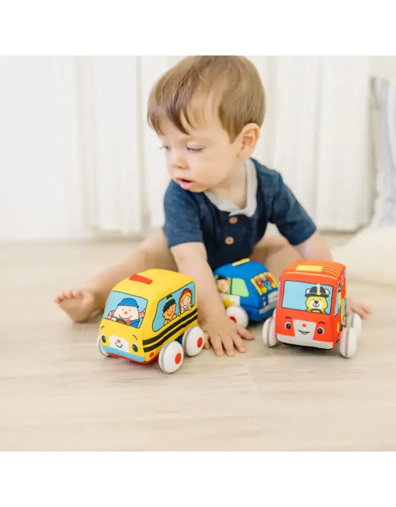 MELISSA & DOUG MD9168 PULL BACK TOWN VEHICLES