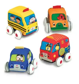 MELISSA & DOUG MD9168 PULL BACK TOWN VEHICLES