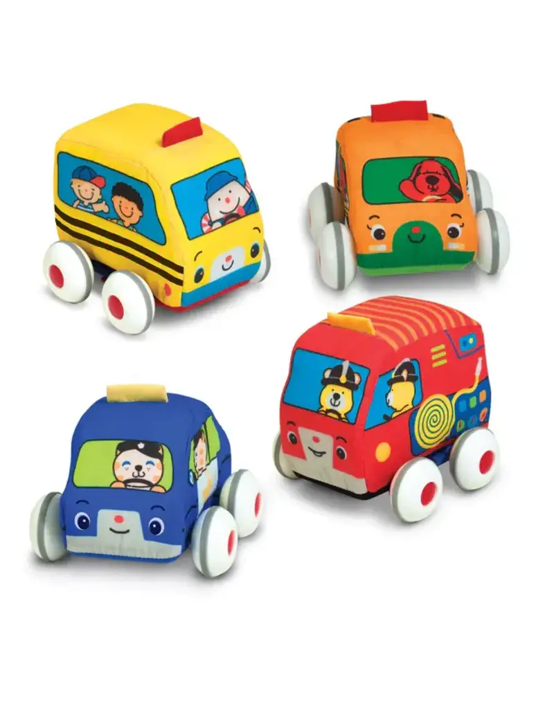 MELISSA & DOUG MD9168 PULL BACK TOWN VEHICLES