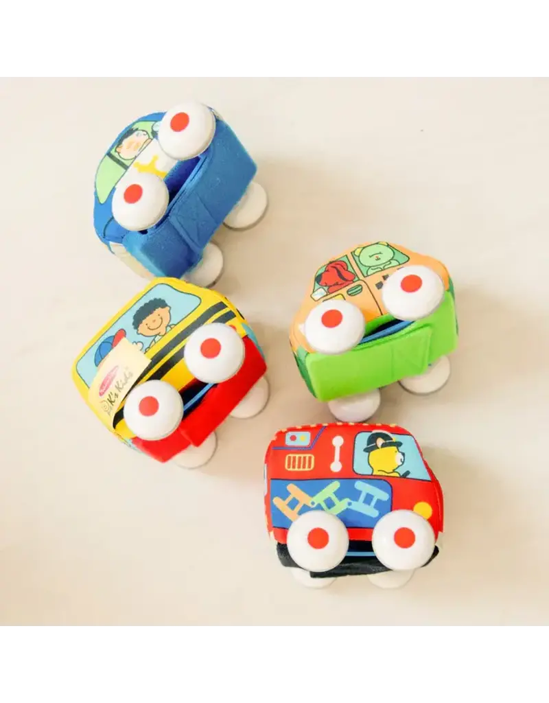 MELISSA & DOUG MD9168 PULL BACK TOWN VEHICLES