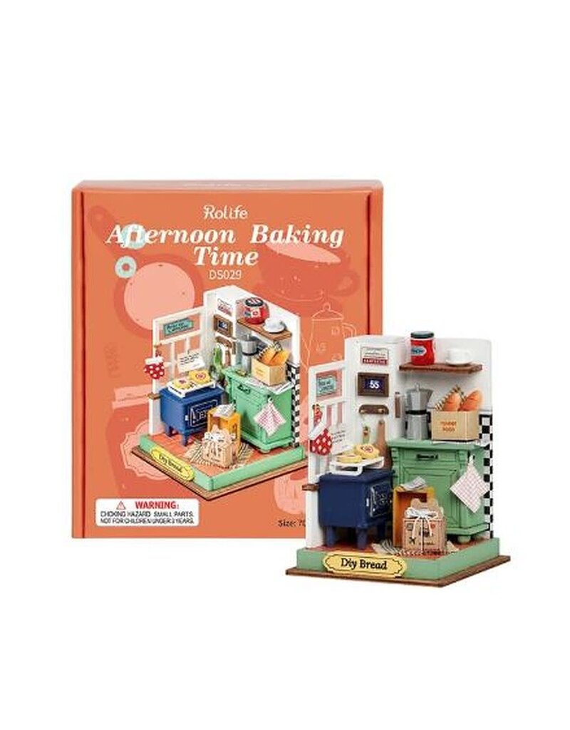 ROBOTIME ROEDS029 ROLIFE AFTERNOON BAKING TIME DIY MINIATURE HOUSE