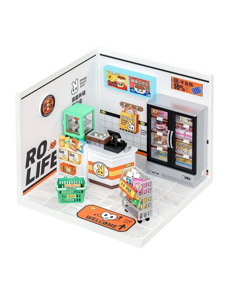 ROBOTIME ROEDW002 SUPER STORE SERIES; ENERGY SUPPLY STORE