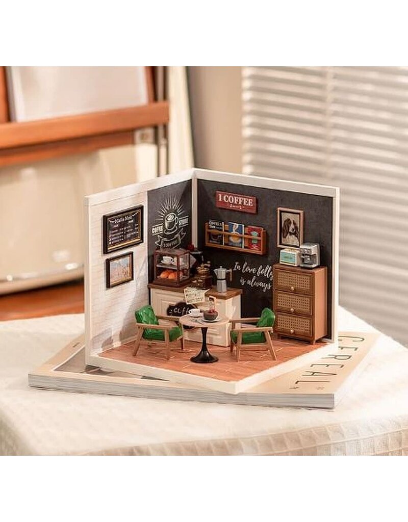 ROBOTIME ROEDW001B ROLIFE SUPER CREATOR DAILY INSPIRATION CAFE PLASTIC DIY