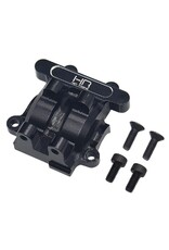 HOT RACING HRAGRM12RC01 ALUMINUM REAR DIFFERENTIAL GEAR COVER FOR ARRMA GROM