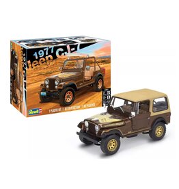REVELL RMX14547 1/24 1977 JEEP CJ7 2 IN 1 PLASTIC MODEL KIT