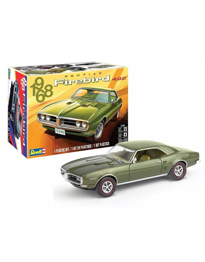 REVELL RMX14545 1/25 1968 FIREBIRD 2 IN 1 PLASTIC MODEL KIT
