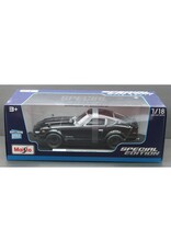 MAISTO MAISTO 32611 S.E. 1/18 SCALE DIECAST 1971 DATSUN 240Z: BLACK