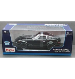MAISTO MAISTO 32611 S.E. 1/18 SCALE DIECAST 1971 DATSUN 240Z: BLACK